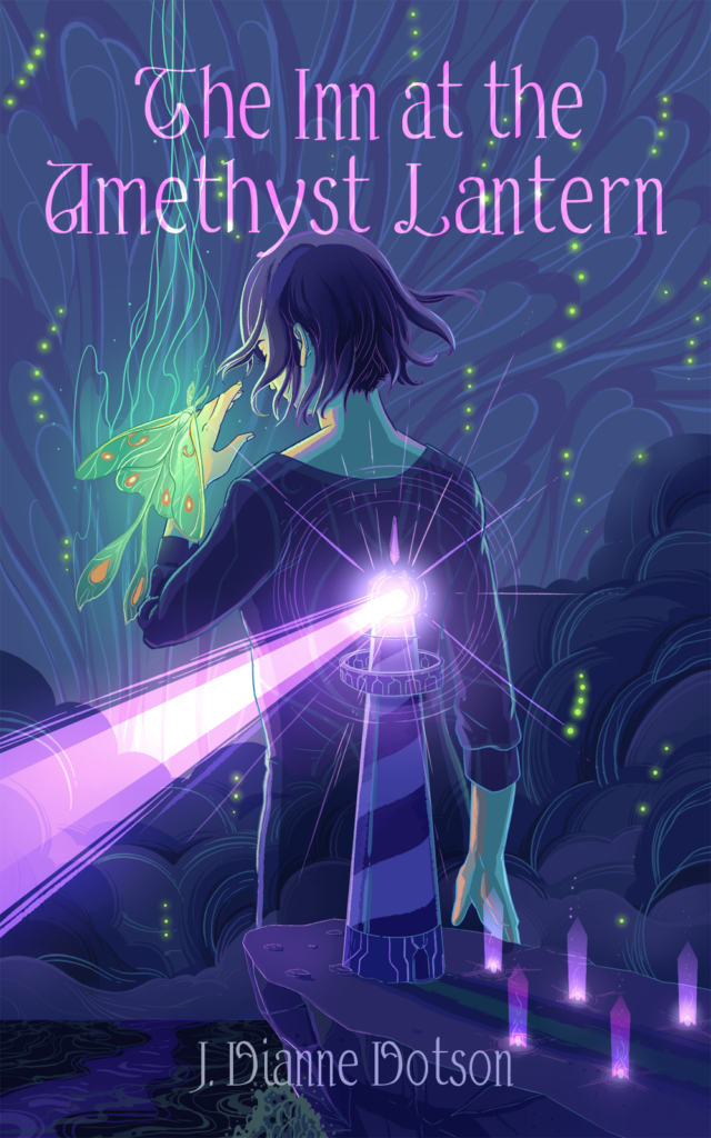 Front cover of THE INN AT THE AMETHYST LANTERN