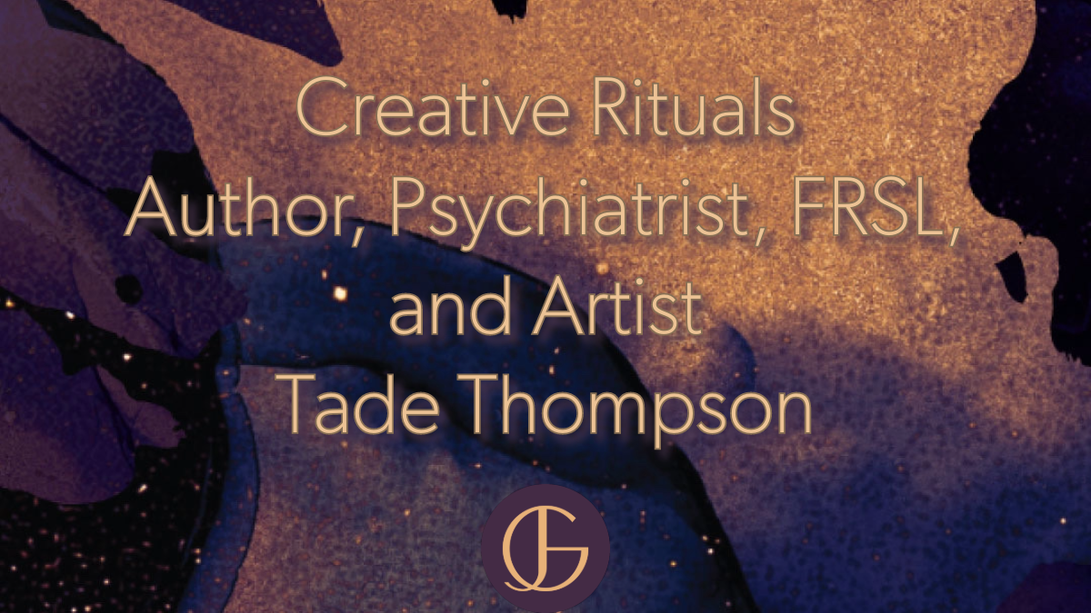 Creative Rituals – Author Tade Thompson