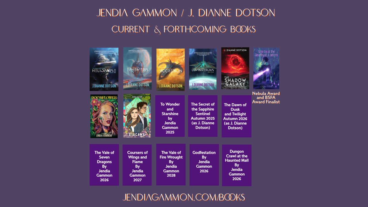 Jendia Gammon Current and Forthcoming Books