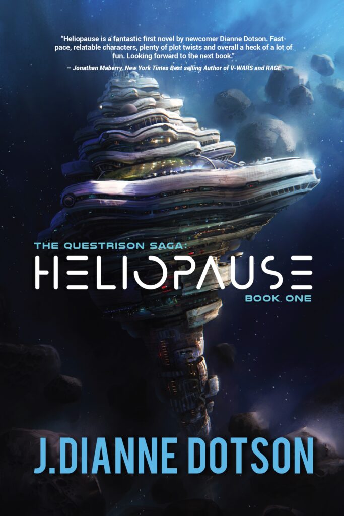 Heliopause Front Cover Heliopause by Jendia Gammon writing as J. Dianne Dotson - Front Cover