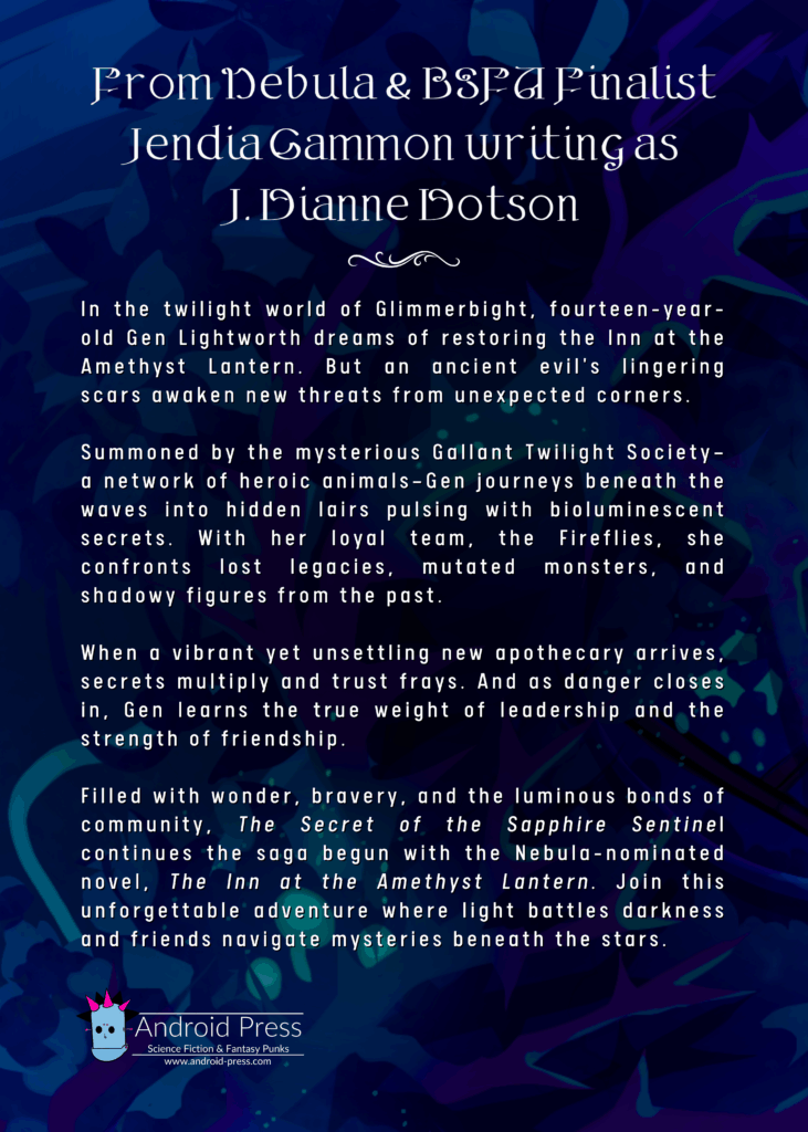 Sapphire sentinel back cover
