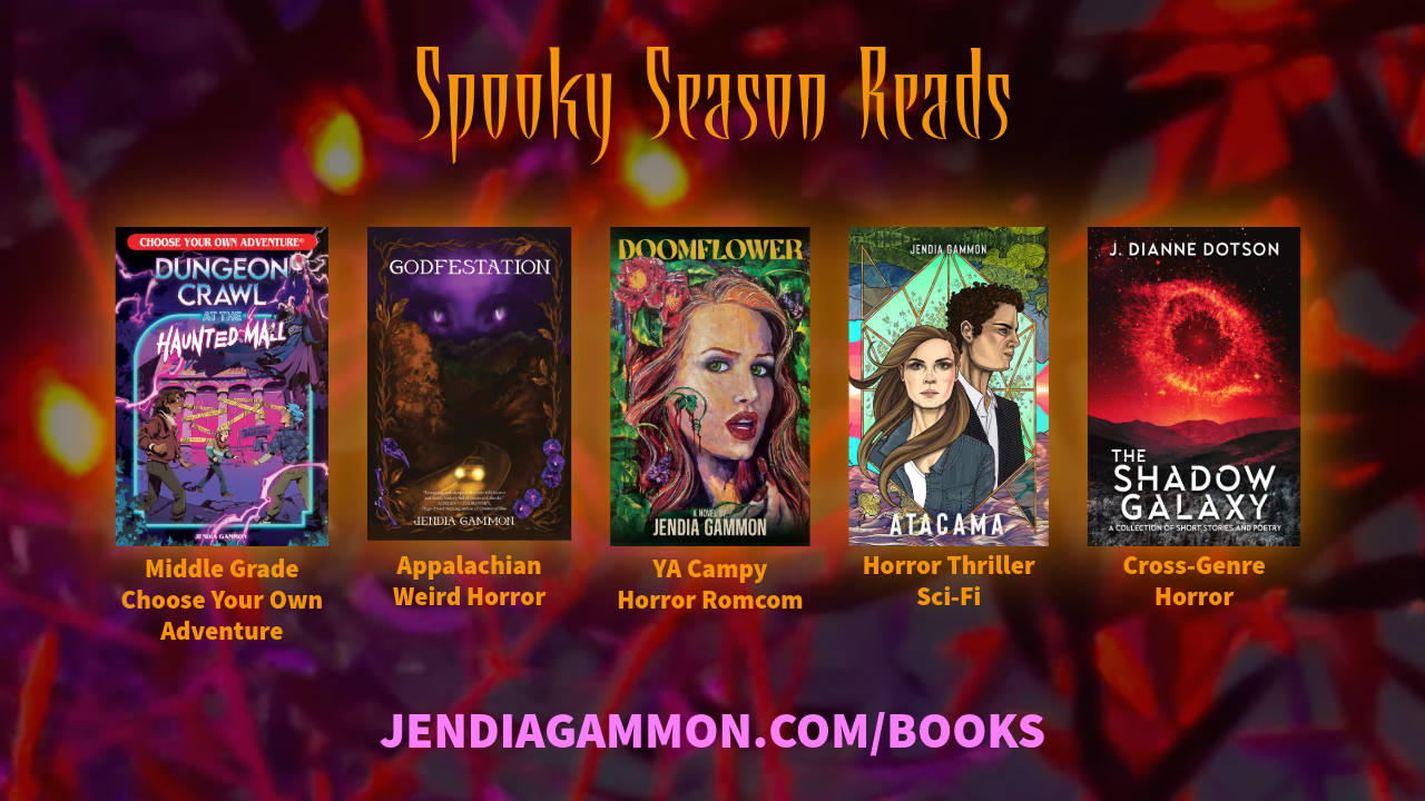 Spooky Season Reads by Jendia Gammon